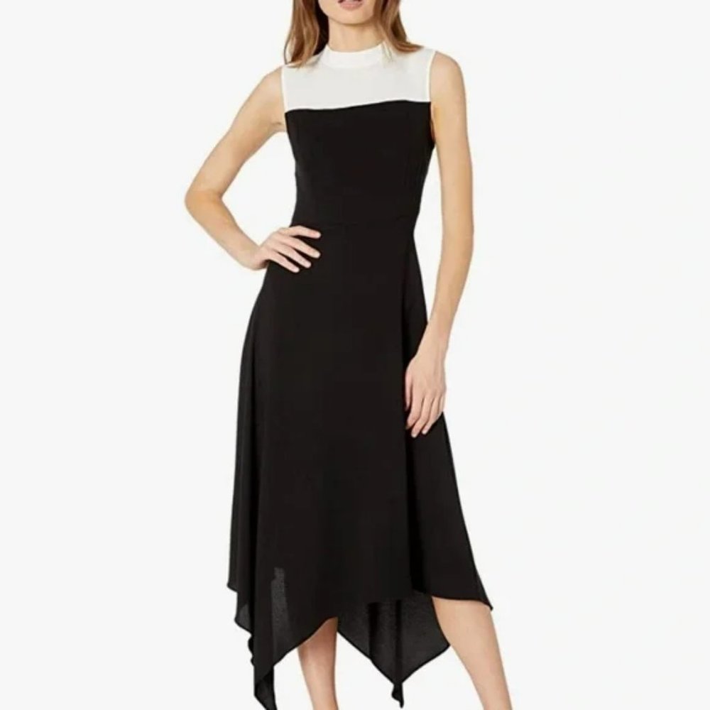 Black and white dress